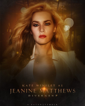 Rumored: Kate Winslet as Jeanine Matthews for the Divergent Movie. ( x ...