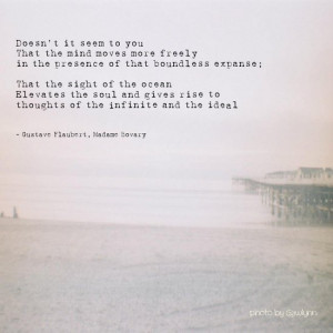 that boundless expanse. #ocean #quotes #seascape #beauty