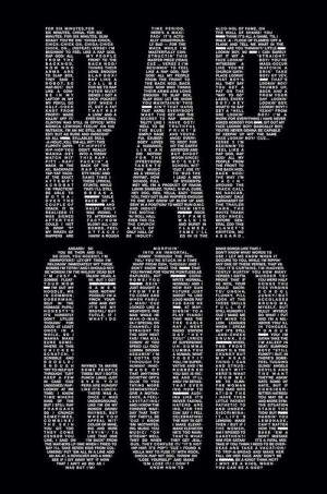New T-shirt - Rap God - Eminem
