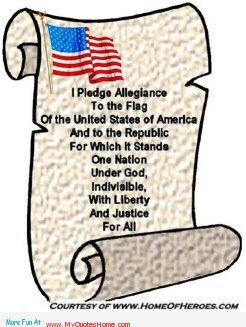 One Nation Under God Indivisible With Liberty And Justice For All #9