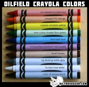 Oilfield Crayola Colors