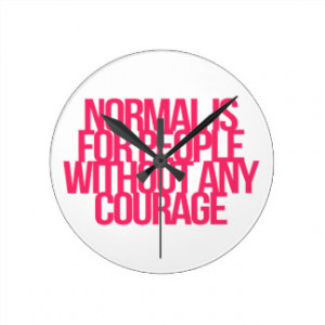 Inspirational and motivational quotes round clock