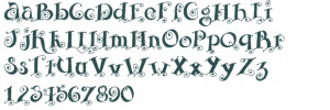 Fonts Embroidery Designs