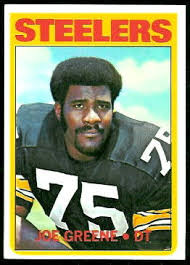 ... Joe” Greene captured his attention during his formative sports years