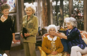 ... Rue McClanahan, Betty White and Beatrice Arthur in The Golden Girls
