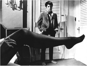 Mrs Robinson, you're trying to seduce me. Aren't you? Benjamin ...