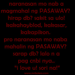 tagalog sad love quotes pasaway.fw