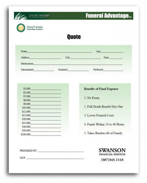 Sample Business Quote Letter