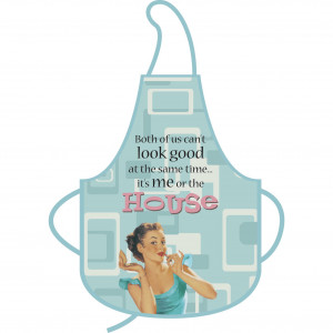 new retro housewife kitchen apron vintage me or house retro housewife ...