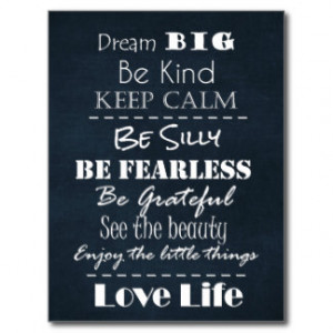 Positive Attitude Affirmations Quotes Post Card