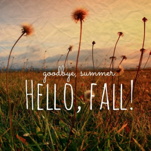 ... tags for this image include: fall, autumn, summer, flowers and hello