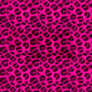 Pink Cheetah Print Thermos Bottle Color Black And Height