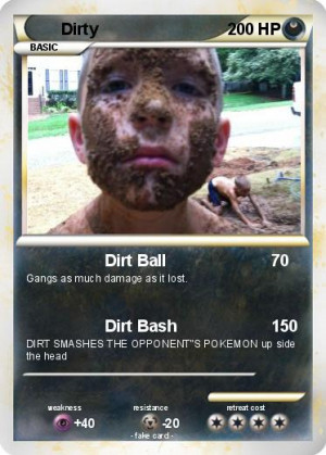 Dirty Pokemon Mypokecard