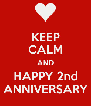 ... 2nd anniversary happy 2nd anniversary happy second year anniversary