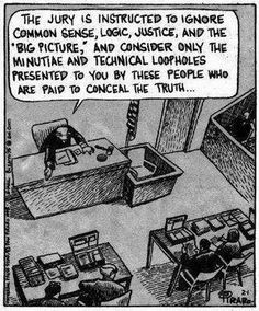 The jury is instructed to ignore common sense, logic, justice, and the ...