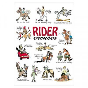 Horse Humor.....a part of the hunting country persona..... Rider ...