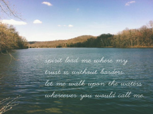 oceans lyrics by hillsong united || simplysara