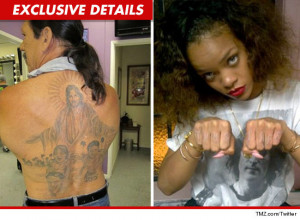 THAT’S NOT BUTTAH: RIHANNA GETS “THUG LIFE” TATTOO