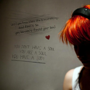 headphones women music redheads quotes graffiti celebrity headphones ...