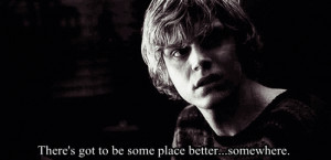 american horror story, evan peeters, gif, tate langdon, tv