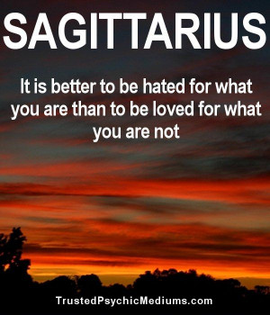 10 Quotes and sayings about the Sagittarius star sign in 2014.