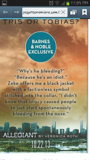 New quote!! Factionless symbol?? Is that what's on the cover?? Why do ...