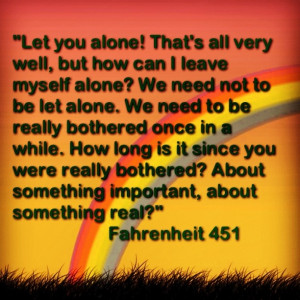 Guy Montag~Fahrenheit 451