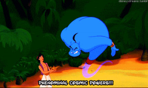 Aladdin Genie Face Land Funny