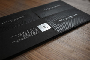 Cool Business Cards for Kristian Gehradte Photography. Designed by ...