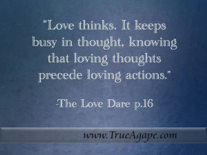 Inspirational Quotes on Marriage- The Love Dare