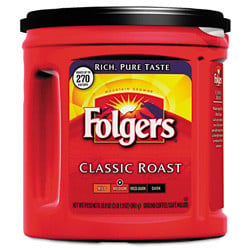 Folgers Coffee, Regular, 33.9 oz.