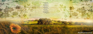 inspire believe dream imagine Facebook Cover