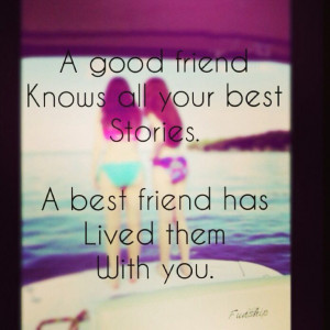 Best fiends, quotes, sweet, friendship, lake