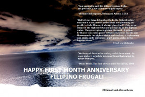 First Month Anniversary Quotes http://filipinofrugal.blogspot.com/2013 ...