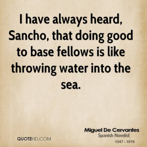 Sancho Quotes. QuotesGram