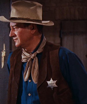 John Wayne in Rio Bravo- Sheriff Presidio County, TX Badge