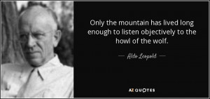 150 QUOTES FROM ALDO LEOPOLD | A-Z Quotes