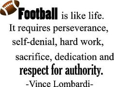 ... football coach wall quotes art sayings vinyl decals stickers