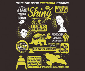 Serenity and Firefly Quotes T-Shirt