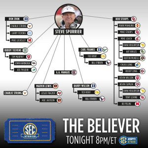 ... : The Believer - (Steve Spurrier Documentary) - 8:00E Tonight