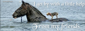 With a little help from my friends Facebook Cover