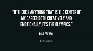 If there's anything that is the center of my career both creatively ...