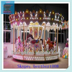 More professional & funny deluxe carousel rides roundabouts for child