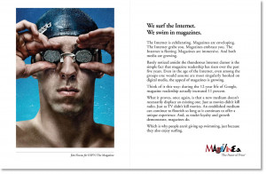 ... Power of Print” campaign, extolling the advantages of ink-on-paper