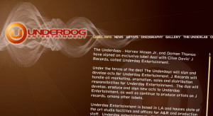 flash site for production team the underdogs client underdog ...
