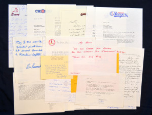 Archive of Bill Mazeroski Personal Collection Correspondence 50+ Items
