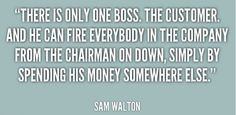 customer service quote sam walton more quotes unquot inspiration ideas ...
