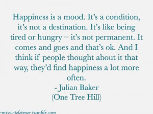 ... , destination, happiness, happiness quote, happy, julian baker, mood
