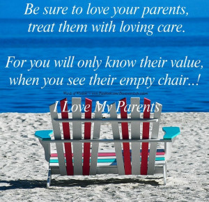 Don't take your parents for granted people! Life is too short to be ...