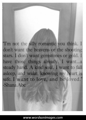 Romantic sayings ...